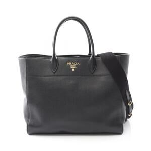 Prada VITDAINO tote bag black leather